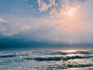 beach day in january