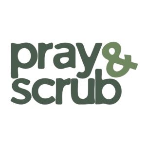 Pray & Scrub Logo